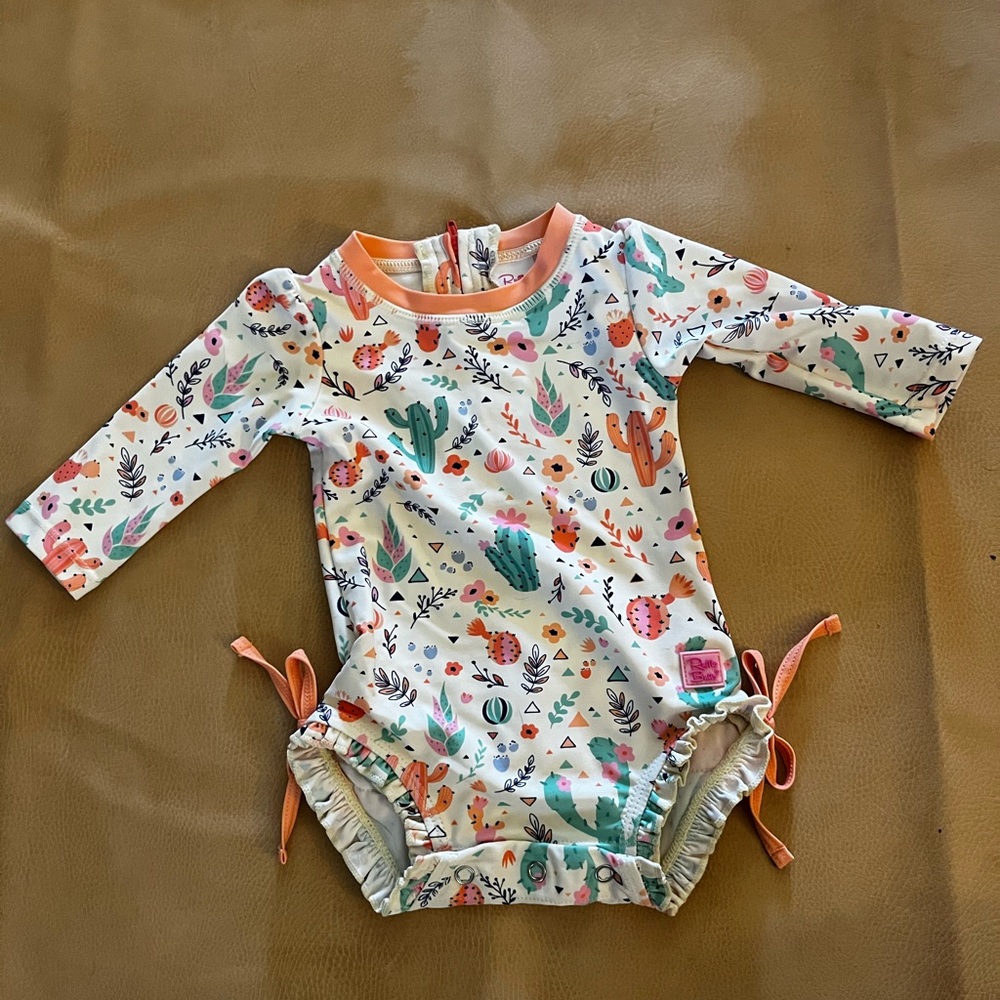 Ruffle butts one piece